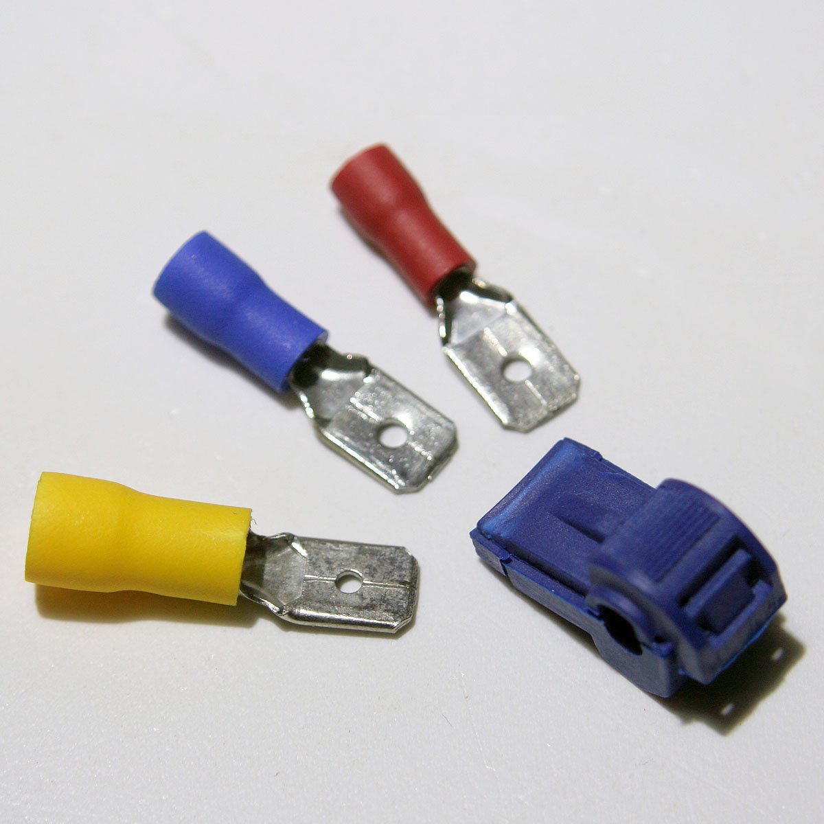 100 X Connettore Rapido Ruba Corrente 0.5-1.5 Mmq Rosso - Foto 11