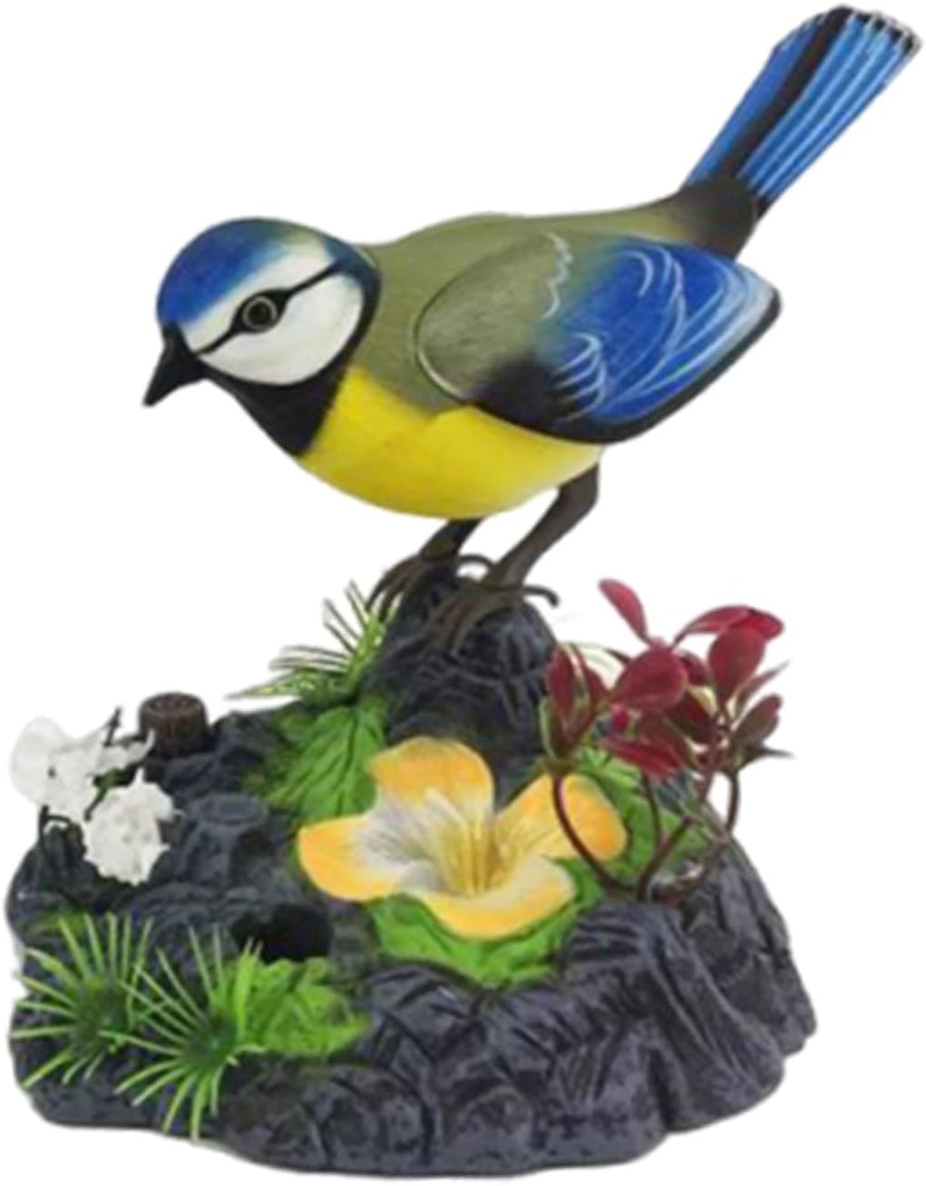 Singing Chirping Bird Toy Lifelike Talking Bird Toy for Table Home Accessory