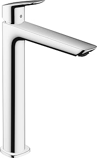 hansgrohe Logis Grifo monomando de lavabo 240 Fine, sin vaciador automático, cromo, 71258000