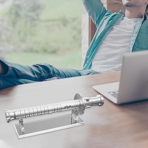 Miniatura 7 de WANLIAN Soporte de sable de luz, soporte de exhibición de sable de luz acrílico para escritorio, soporte de espada para exhibición de sables de luz