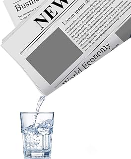【魔术】Water in Newspaper/水报纸 奇妙的报纸 报纸喝水 新闻纸魔术 舞台魔术工具 工具 工具