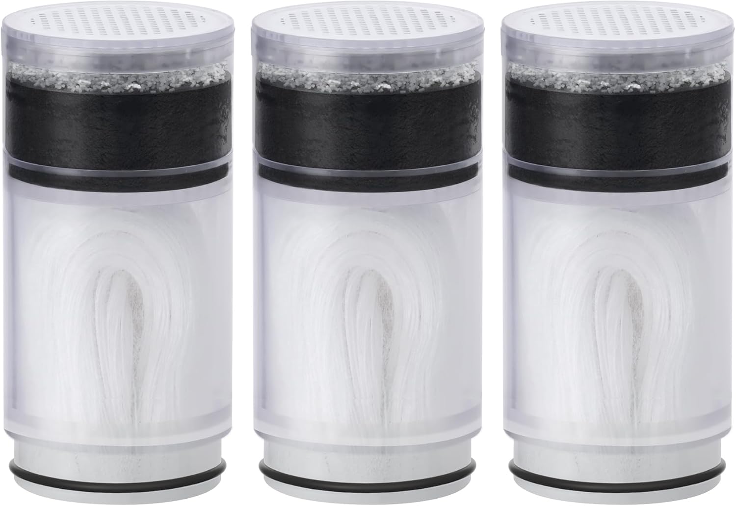 Waterdrop BFTF1 Replacement Filter for Waterdrop Skincare Faucet Filter 2.0 (WD-BFT1), Sink Filter Water Faucet for Skin, Reduces Chlorine, Scale Inhibition, Last to 9 Months (Pack of 3)