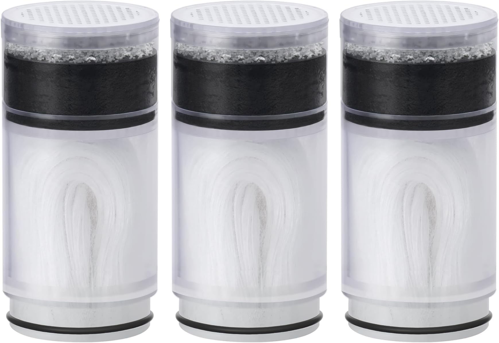 Waterdrop BFTF1 Replacement Filter for Waterdrop Skincare Faucet Filter 2.0 (WD-BFT1), Sink Filter Water Faucet for Skin, Reduces Chlorine, Scale Inhibition, Last to 9 Months (Pack of 3)