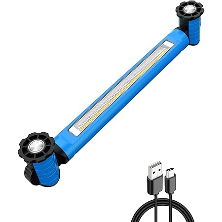 MEIHUA Akku Arbeitsleuchte 3000LM - Magnet & Haken IP65 Wasserdicht