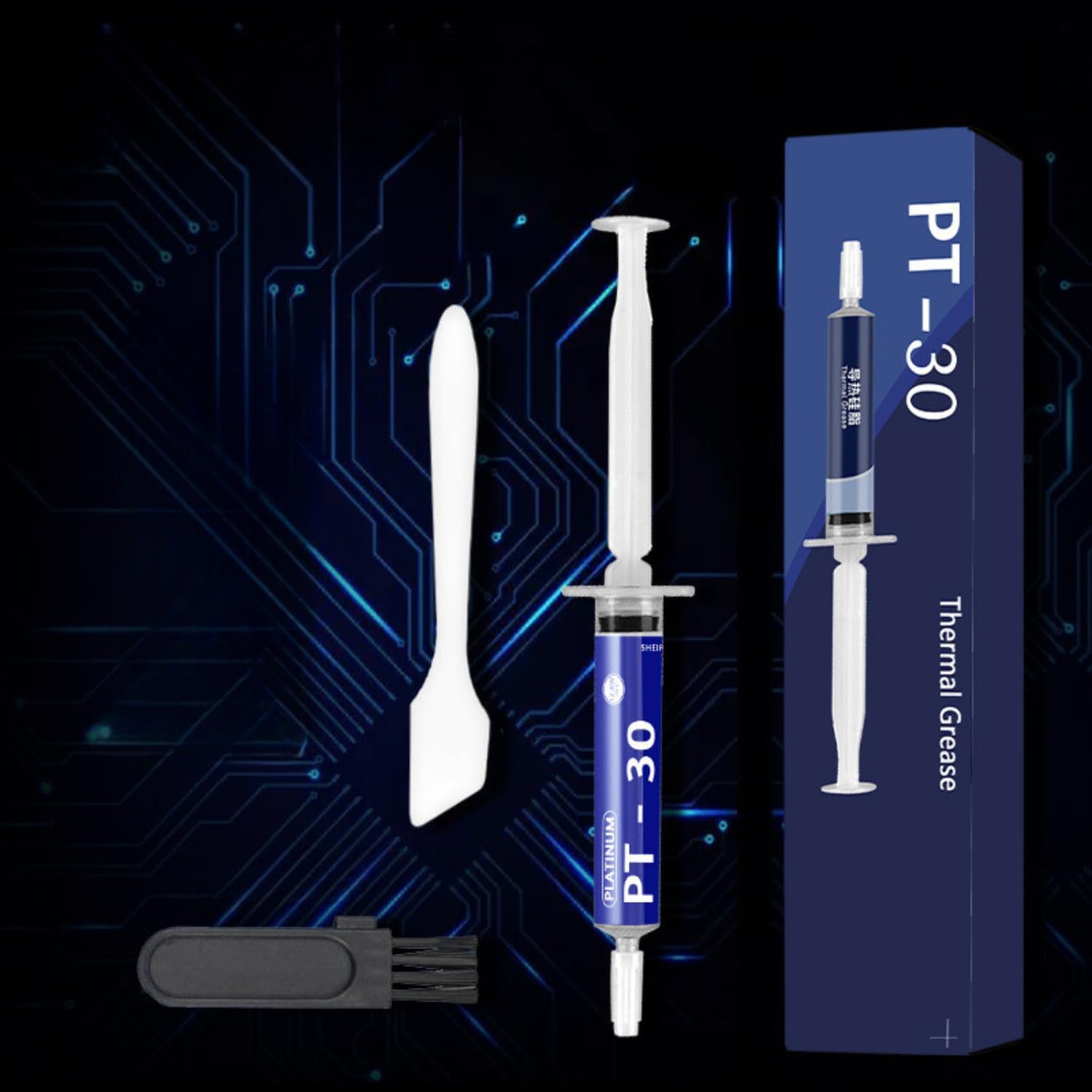 Finzatik Thermal Paste for Processor,Thermal Paste for all processors (CPU,GPU – PC,PS4,XBOX),very high thermal conductivity, long durability,safe application Paste for Pc/ps4/ic/processor/all Coolers