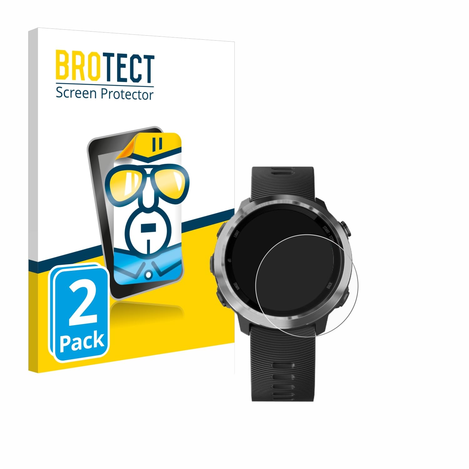 3 Pezzi Pellicola Protettiva per Garmin Forerunner 645