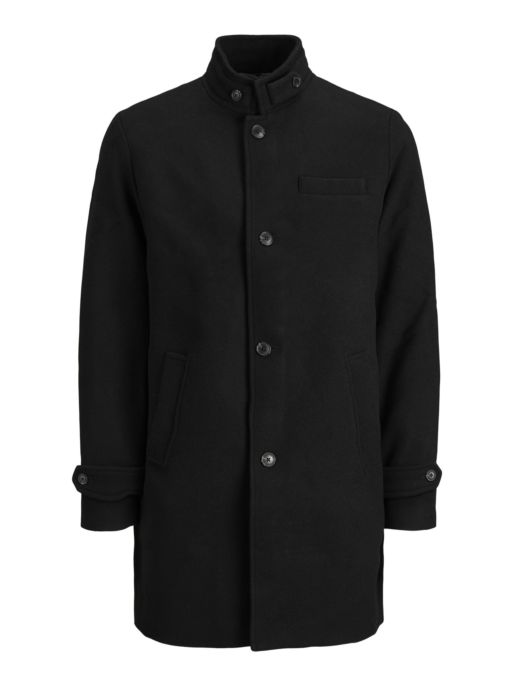 JACK & JONES Premium Coat Coat | Regular Fit, Semplice, Maniche lunghe, Lungo, Casual, Non lavare
