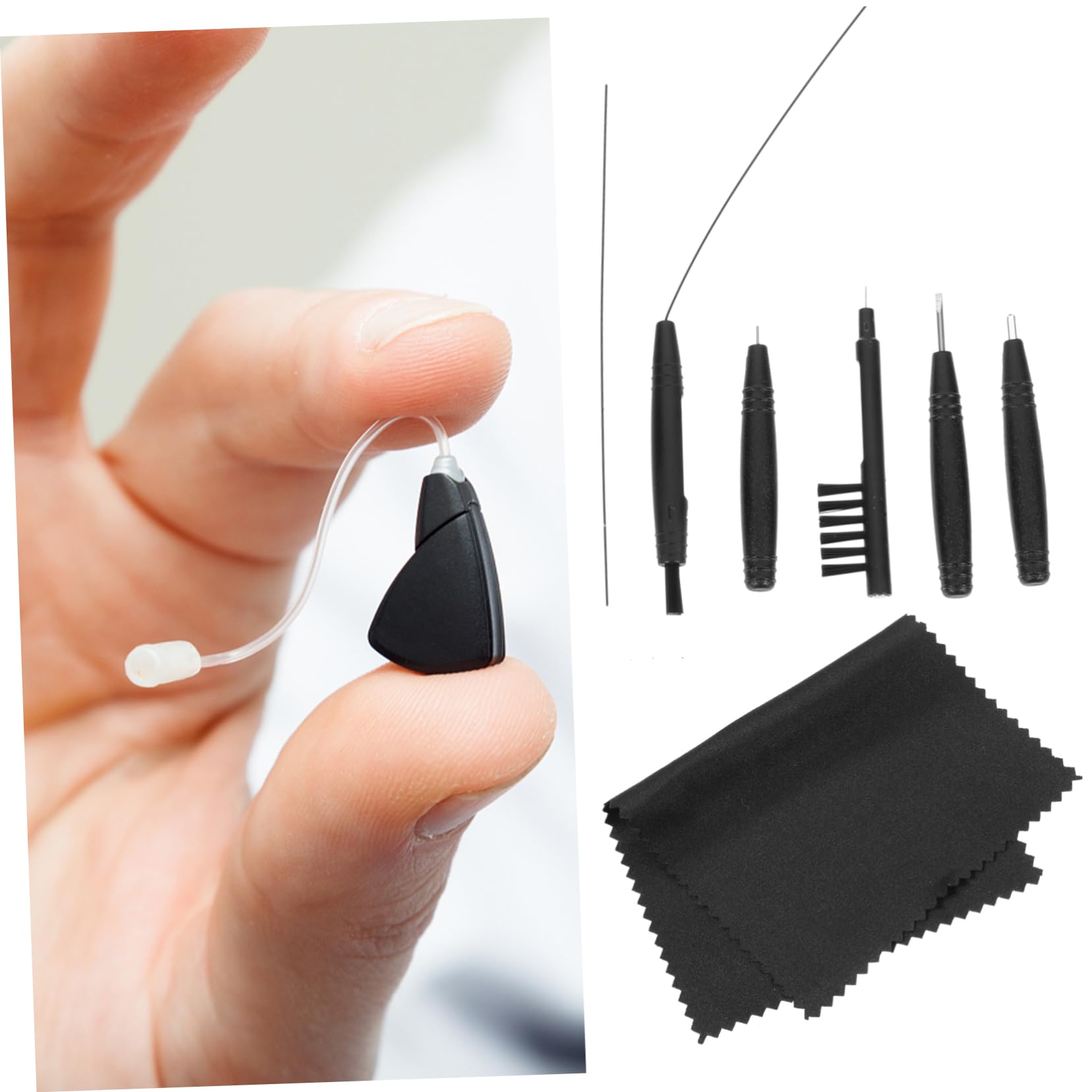 Healeved 4sets Kit Per Portatile Set Per La Quotidiana Accessori Per Custodia Per Rimuovere Cerume e Mantenere