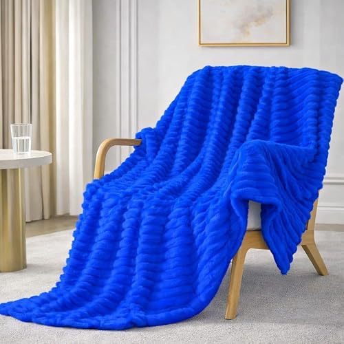 Blanket Fleece 180x200cm blue