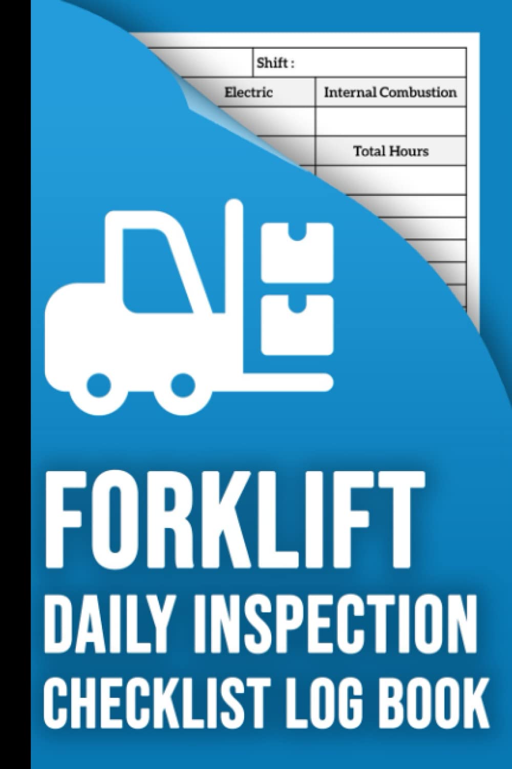 Buy Forklift Daily Inspection Checklist Log Book Safety & Maintenance