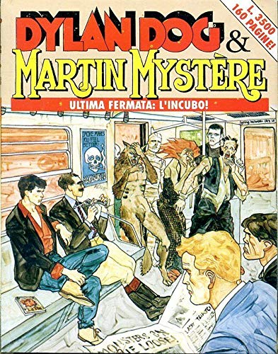  FB- DYLAN DOG E MARTIN MYSTERE 2 VOLUMI COMPLETA -- BONELLI - 1991 - B - TBX