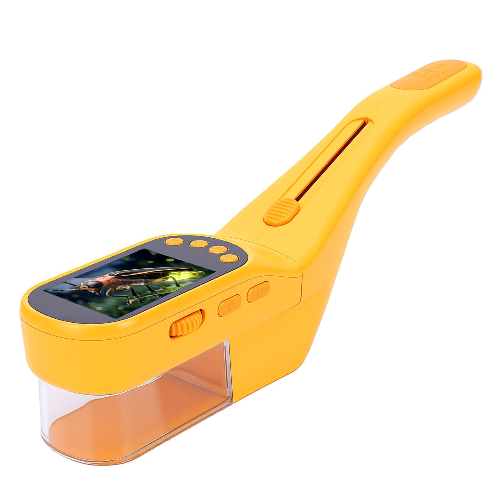 Digitales Kindermikroskop, 2,4-Zoll-Farbbildschirm, 500x