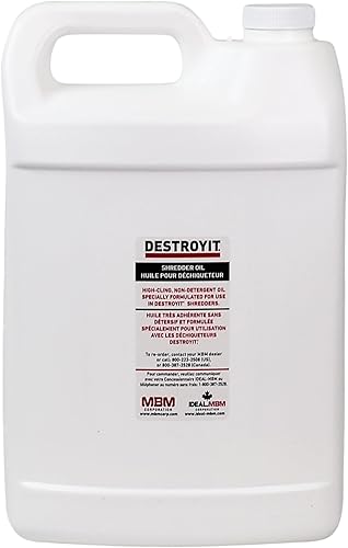 Miniatura 2 de MBM Destroyit - Aceite para triturar papel (4 x 1 galón) - CED21G
