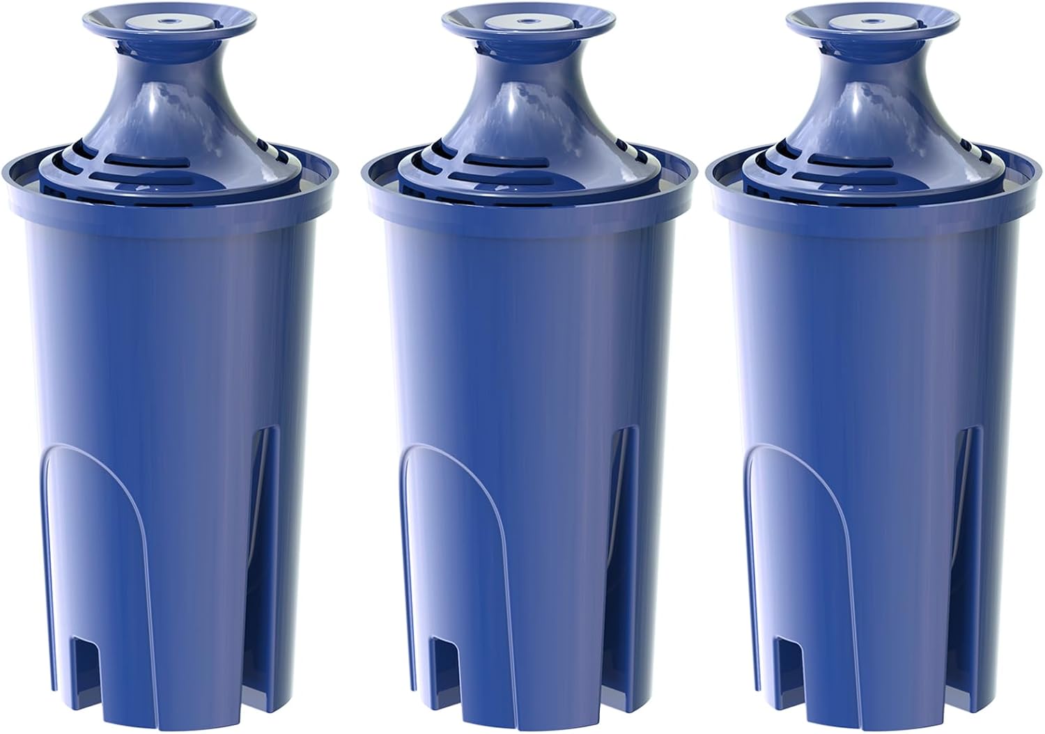 Alkaline Water Filter Replacement for Brita® Filter, Pitchers and Dispensers, Classic 35557, OB03, Mavea® 107007, Replacement for Brita® Pitchers Grand, Lake, Capri, Wave and More (6 Pack)