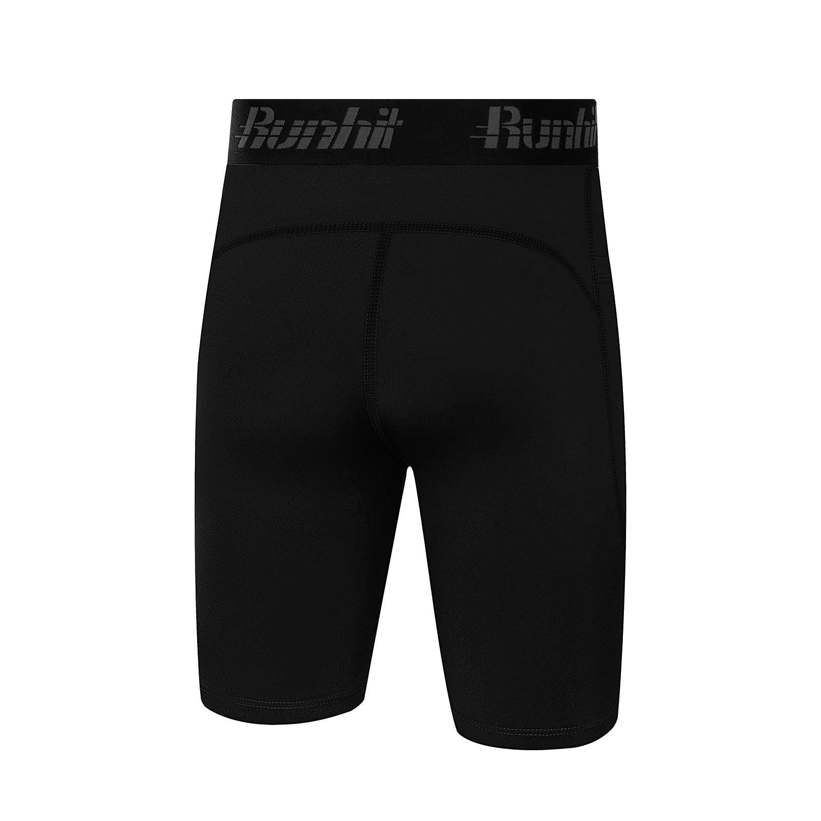 Runhit Kompressionsshorts für Jugendliche, Jungen, Sportunterwäsche, Sport-Shorts, Seitentasche