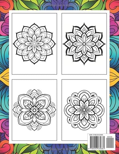 Mandalas Simples Livre de Coloriage: Coloriage De Mandalas Simples, Détente Et Créativité Pour Tous