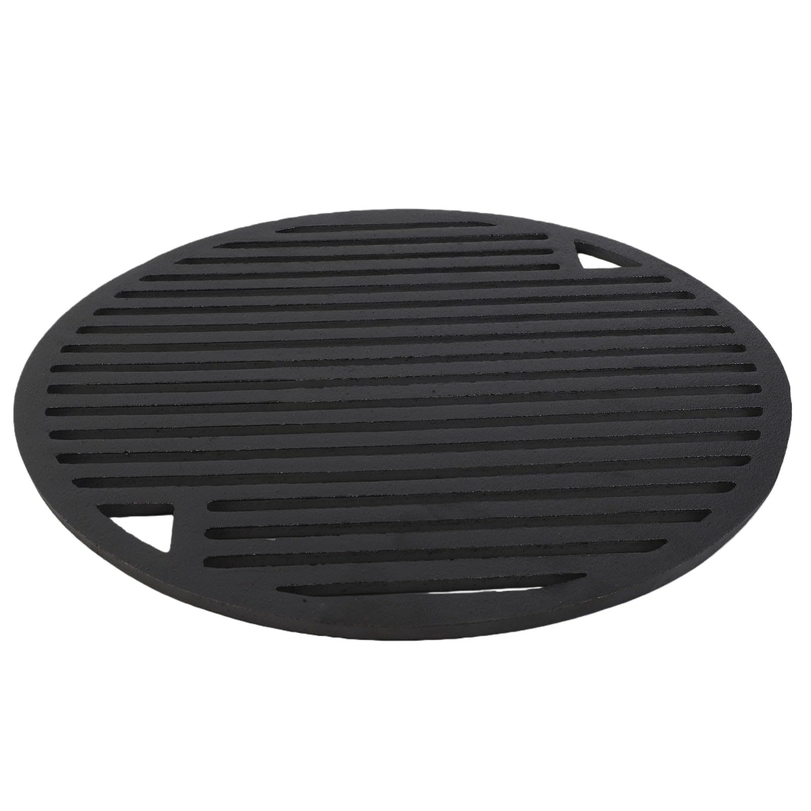 Wytrzymały okrągły żeliwny ruszt do grillowania na węgiel drzewny i grille gazowe, 30-45 cm, trwała powierzchnia do gotowania, idealna do grillowania na świeżym powietrzu i grillowania