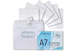 Premium A7 White Invitation Envelopes