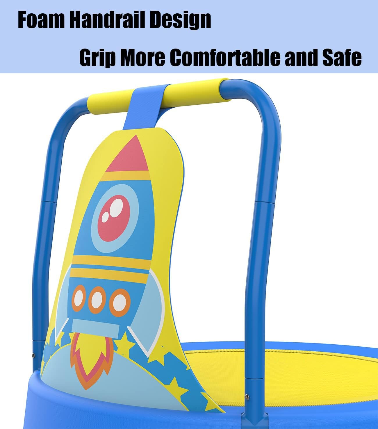 Trampolino Per Neonati E Bambini - Per 6 Mesi A 4 Anni, Sicuro, Silenzioso, Facile Da Montare, Regalo Compleanno