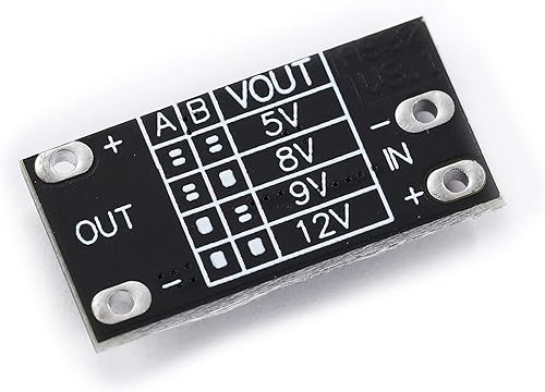 Miniatura 3 de Teyleten Robot Multifunción Mini Boost Module 3.7V a 5V8V9V12V Step Up Board 1.5A LED Indicador DIY Voltaje Módulo 10 unids
