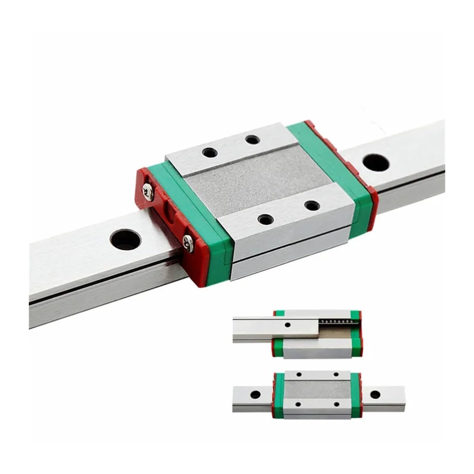 Linear Rail, Linear Sliding Gide Miniature Linear Rail Linear Guide Slide 1pc 100mm-1000mm MGN15C(650mm)