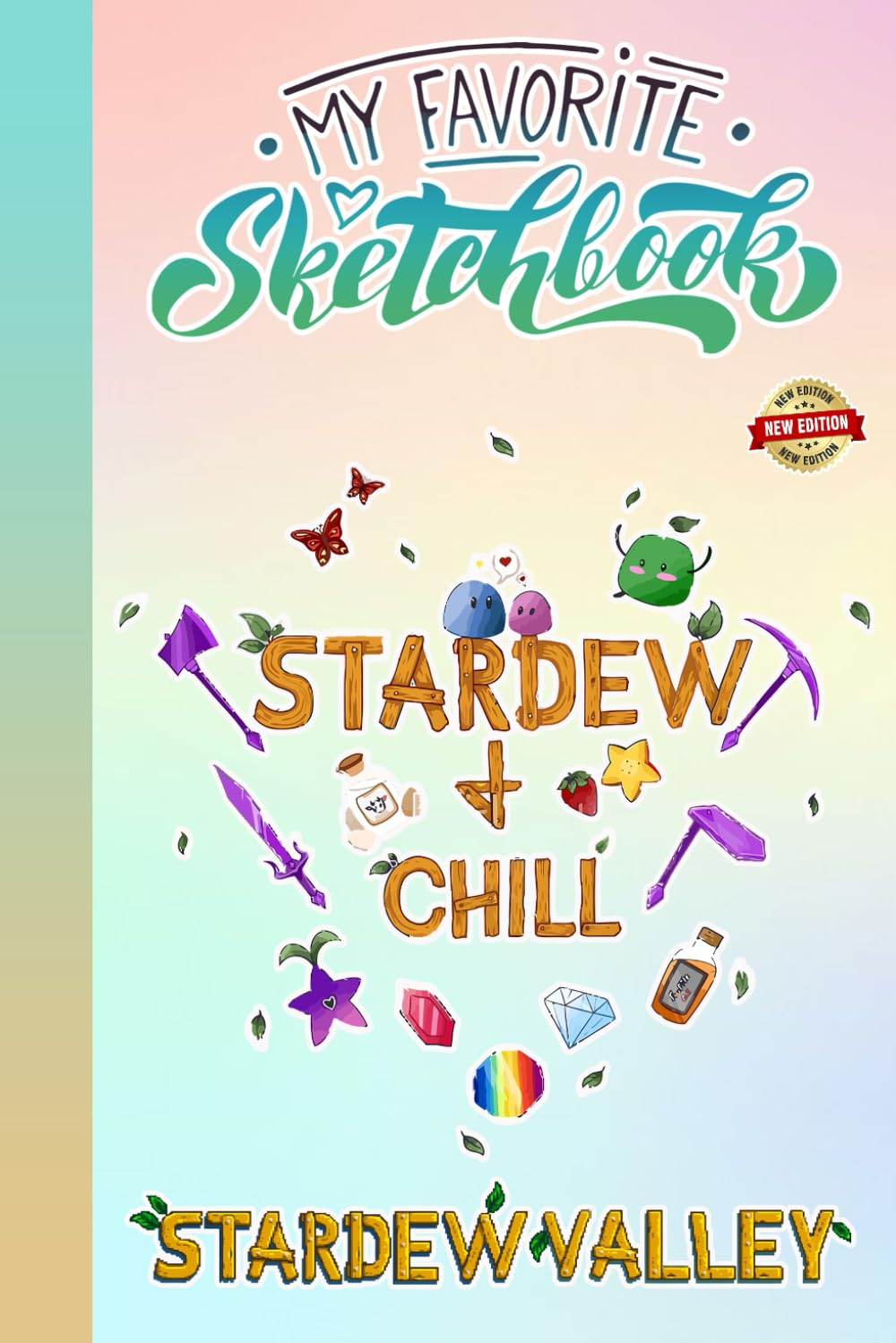 Stardew Valley SketchBook for Fan Men Teen Women Kid Student: Stardew Valley Large Journal for Drawing and Note