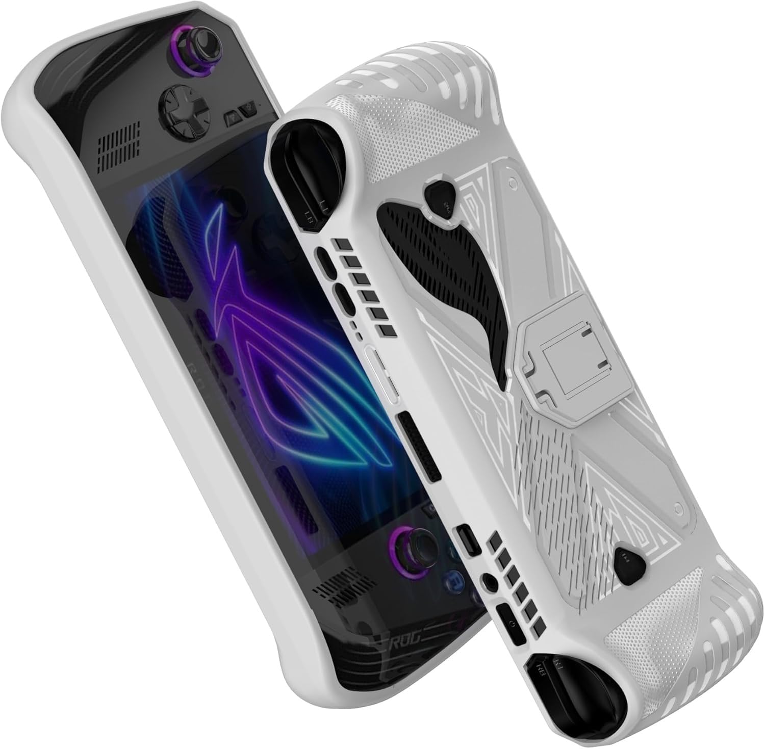 Amazon.co.jp: ASUS ROG Ally X用保護キット、スタンド付きTPUケース