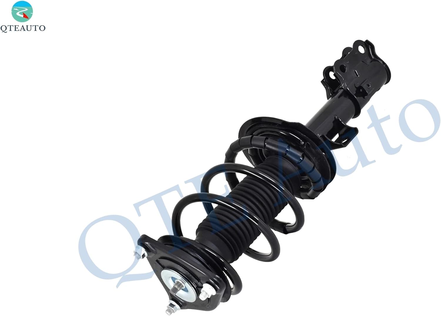 PM Auto Set Front Quick Complete Strut-Coil Spring-Rear Shock Absorber Compatible With 2014-2016 KIA Forte Koup Monotube Performance Upgrade