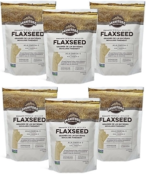 顺滑整粒亚麻籽粉