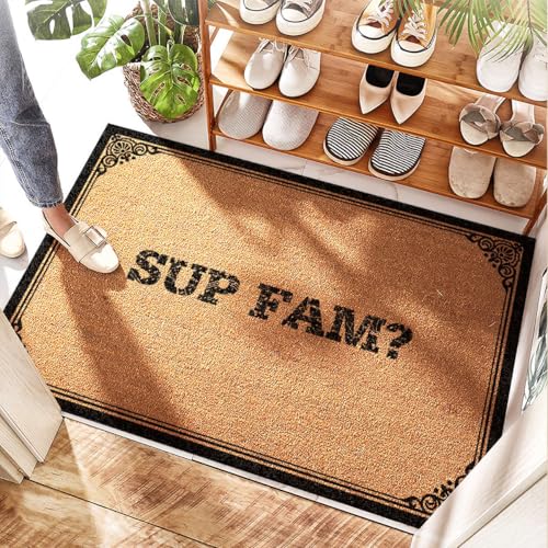 Tapis de bienvenue extérieur en coco absorbant le bruit 65x90 - 2