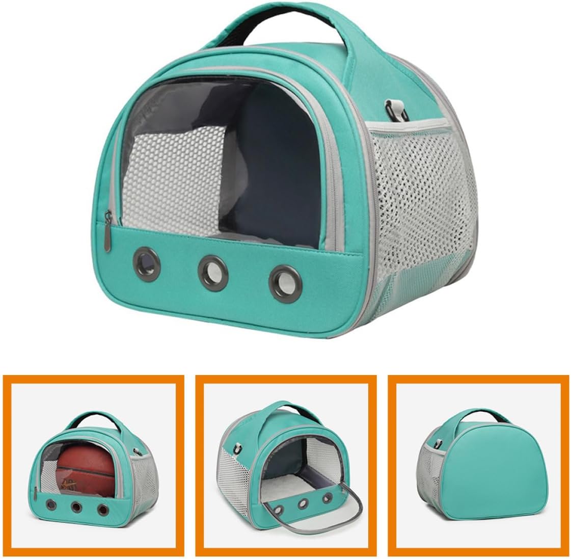 Happyyami Hamster Out Bag Pet Carrier Handbag Guinea Pig Carrier Portable Rat Bag Pet Supplies Rat Carrier Rabbit Carrier Bag Small Pets Outgoing Bags Chinchilla Travel Small Animals Oxford
