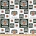 NCAA Ohio Bobcats Box Logos Allover, Fabric by the Yard