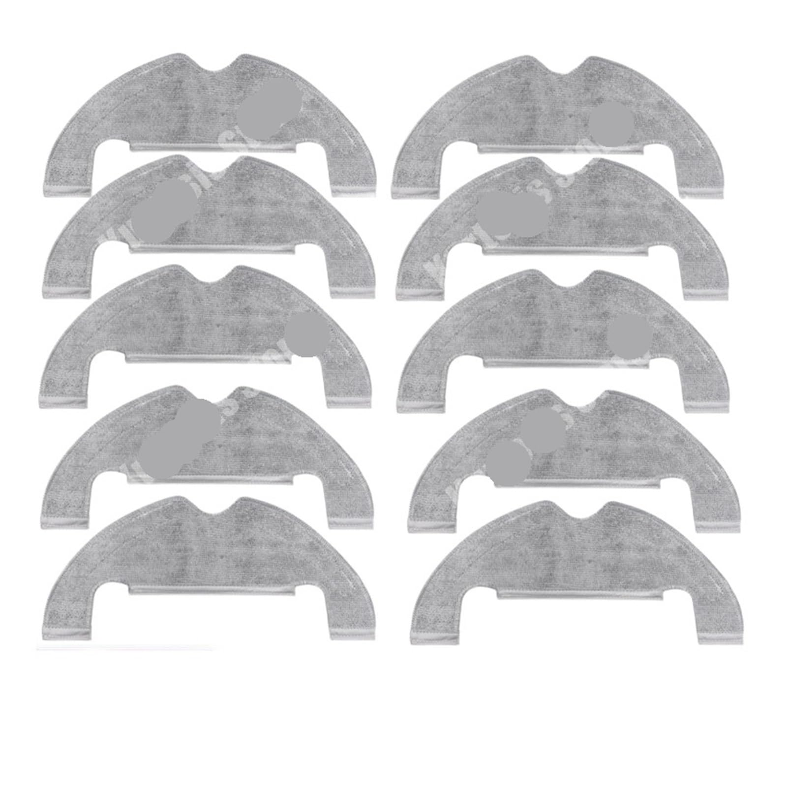 EEZII Mop Cloth,compatible For Xiaomi， Bot Z10 Pro L10 Plus STYTJ05ZHM Robot Vacuum Cleaner Spare Parts Rag Cloth Accessories(10PCS)