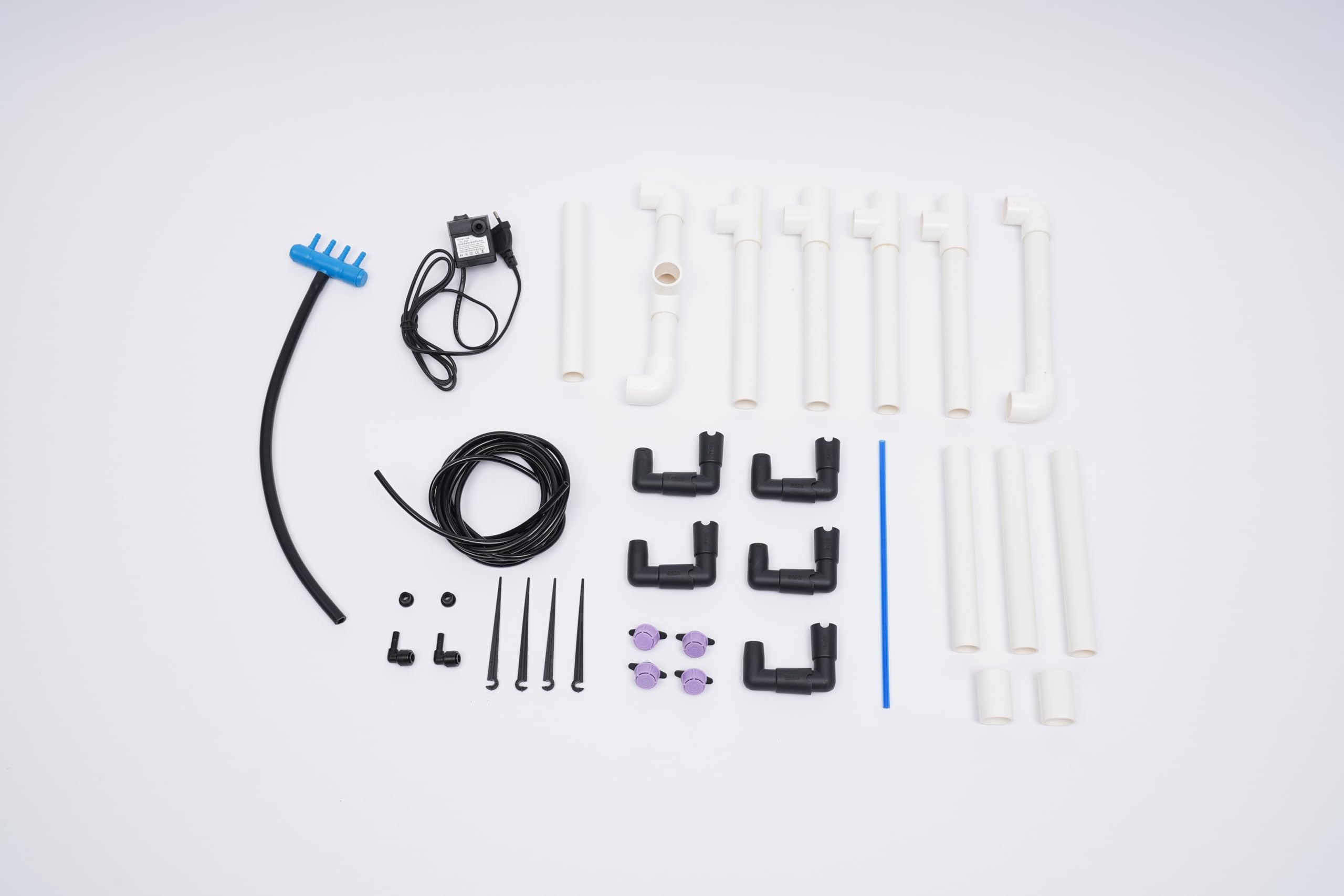 11L Kit de Culture hydroponique Hydroponique Accessoires complets pour système de Culture hydroponique d'intérieur de Légumes sur Les Balcons Halls and Yards