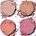 PYT Beauty Everyday Blush Powder, Warm Rose with Soft Pearlescent Shimmer Highlighter, Hypoallergenic, Cruelty Free, Vegan, 1 Count