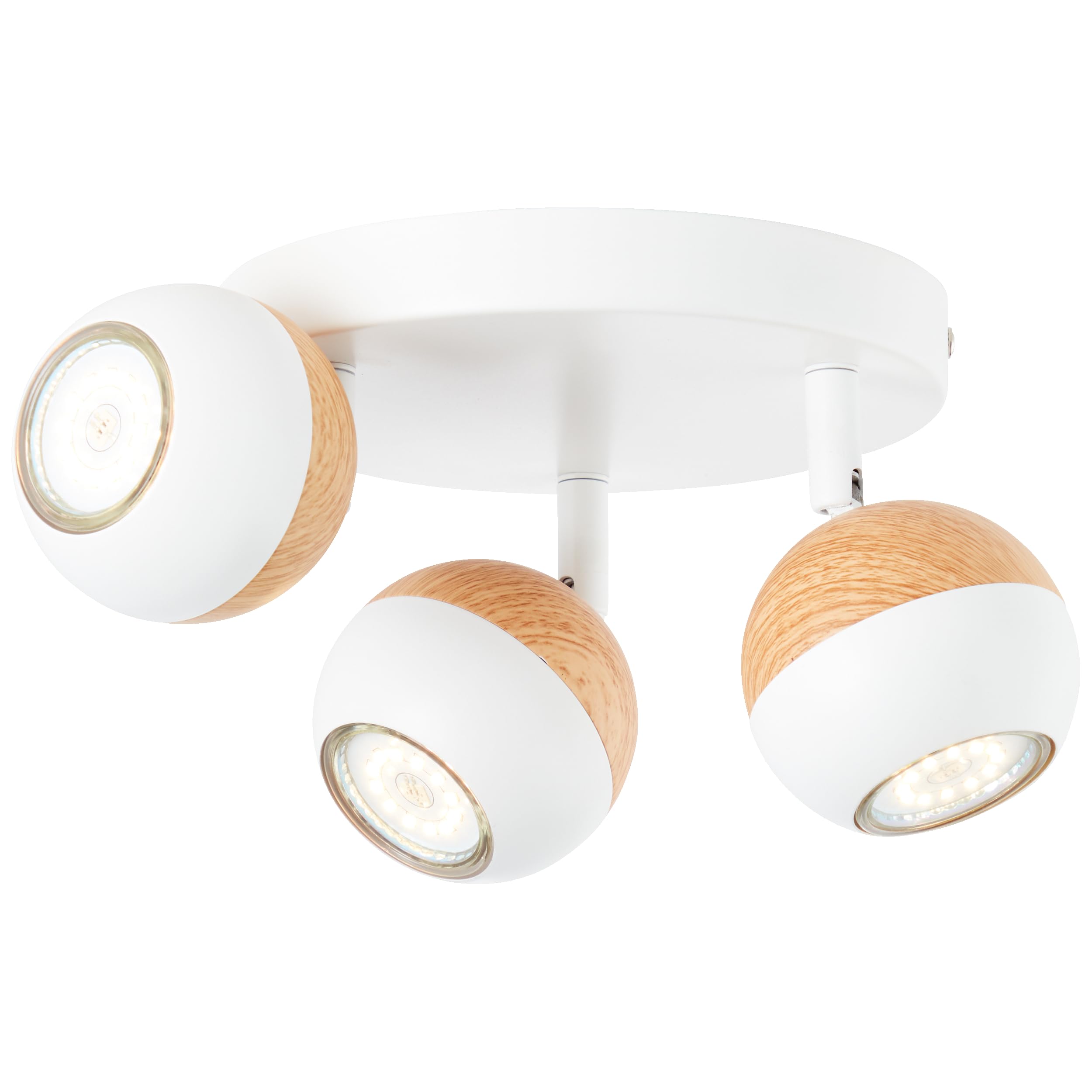 Lightbox LED Spot de plafond à lumière blanche chaude - Spot à 3 flammes
