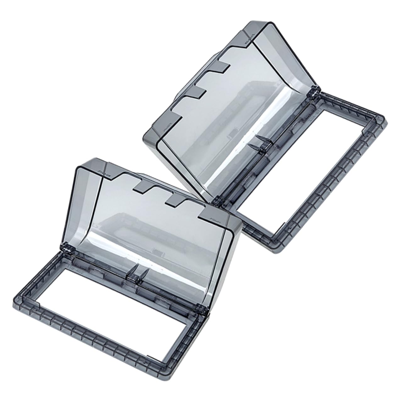 MAGICLULU 5 Set Copripresa Elettrica Protezione Per Prese Muro Da Esterno E Facile Installazione Pratico Per Umidi Per Bagni E Cucine 2 Pezzi*5