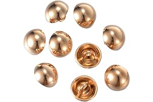PH PandaHall Alloy Buttons for Versatile Crafting Projects