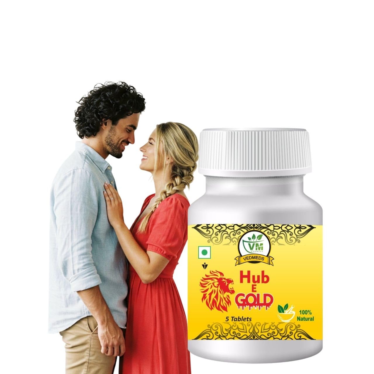 Hub E Gold Tablet for Man - 5 Tablets-picture-12