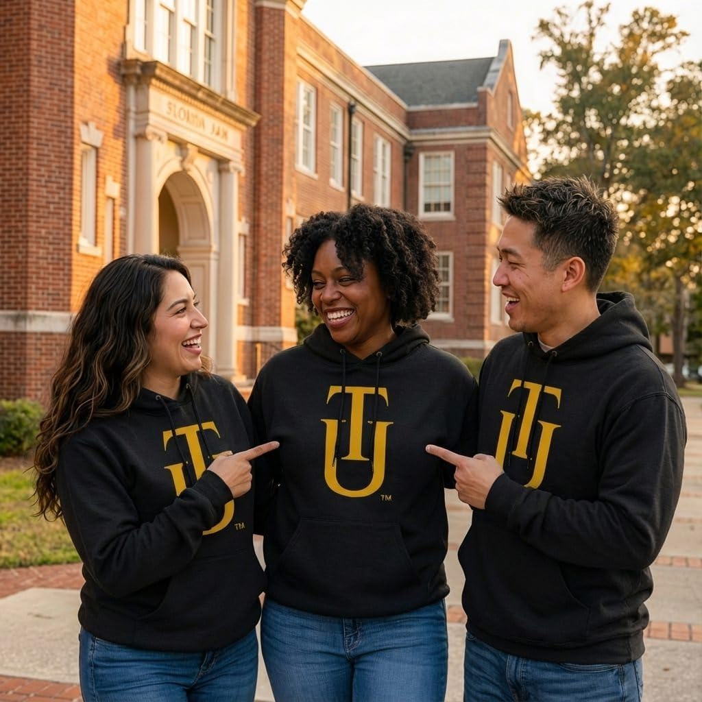 Venley NCAA Officially Licensed Apparel College Team Color Unisex Hoodie Logo icon - Image 5