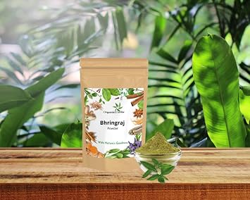 Bhringraj Powder For Hair Growth | Edible | Good for Hair pack (Brown Pouch 100g/3.5 Oz)