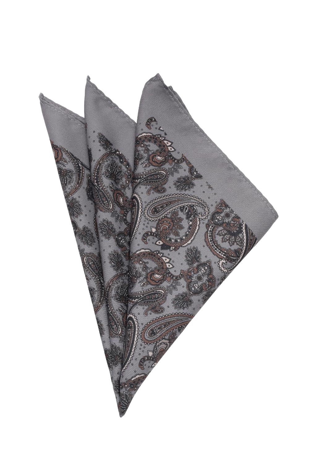 van heusen Men Grey Print Party Pocket Square-picture-40