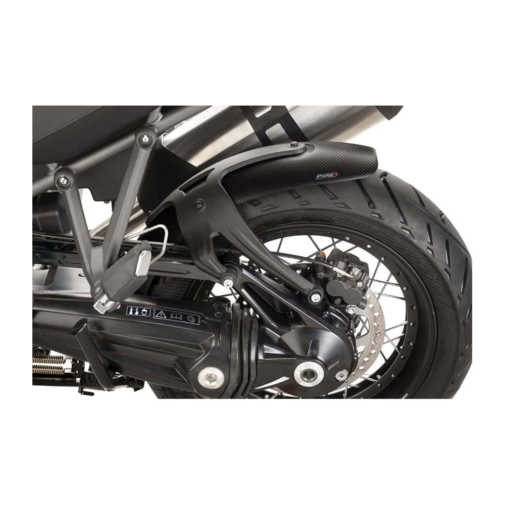 Puig 8595 C hinten Fender mit Unterstützung für Triumph Tiger Explorer XC/XR/XRX/XRT/XCX/XCA 16 '– 17', Kohlenstoff