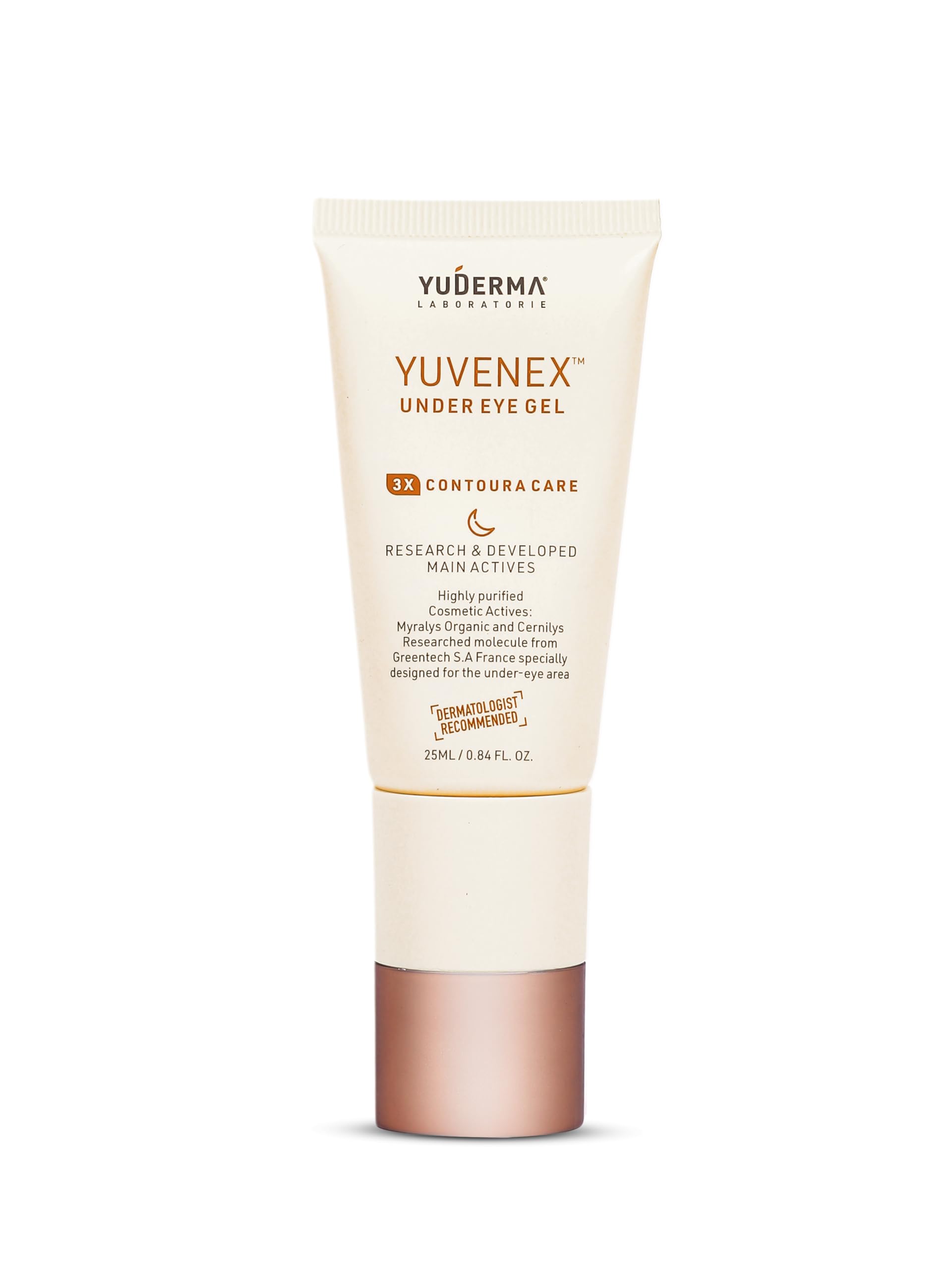 YUDERMA Yuvenex Under Eye Cream For Dark Circles โ 3X Contoura Care Under Eye Gel for Dark Circle & Puffiness Treatment, Hydrating Cream for Fine Lines & Under Eye Care, 25 ml 1