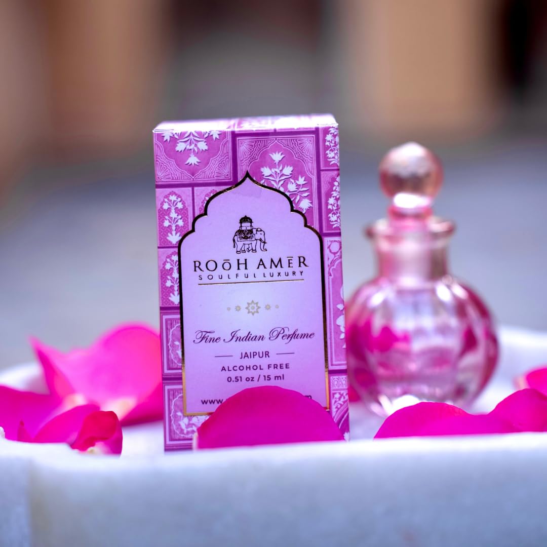 Jaipur Perfume - Premium Luxury Fragrance Scent Alcohol-Free Perfumes for Mens & Womens, Long-Lasting Liquid Perfumes, All-Day Freshness, Premium Perfume for Women and Men - 15ml