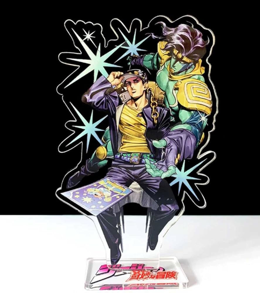 [開封品]ジョジョの奇妙な冒険 空条承太郎&スタープラチナ&アクスタ　セット ジョジョの奇妙な冒険 アクスタ アクリルスタンド 空条承太郎