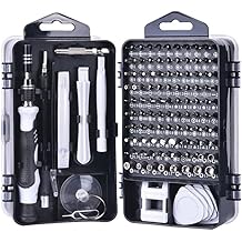 BUFFER&reg; 115 in 5 Electronic Precision Screwdriver Repair Tools Set with Magnetic Drive Kit Computer and Phone Repair Kit