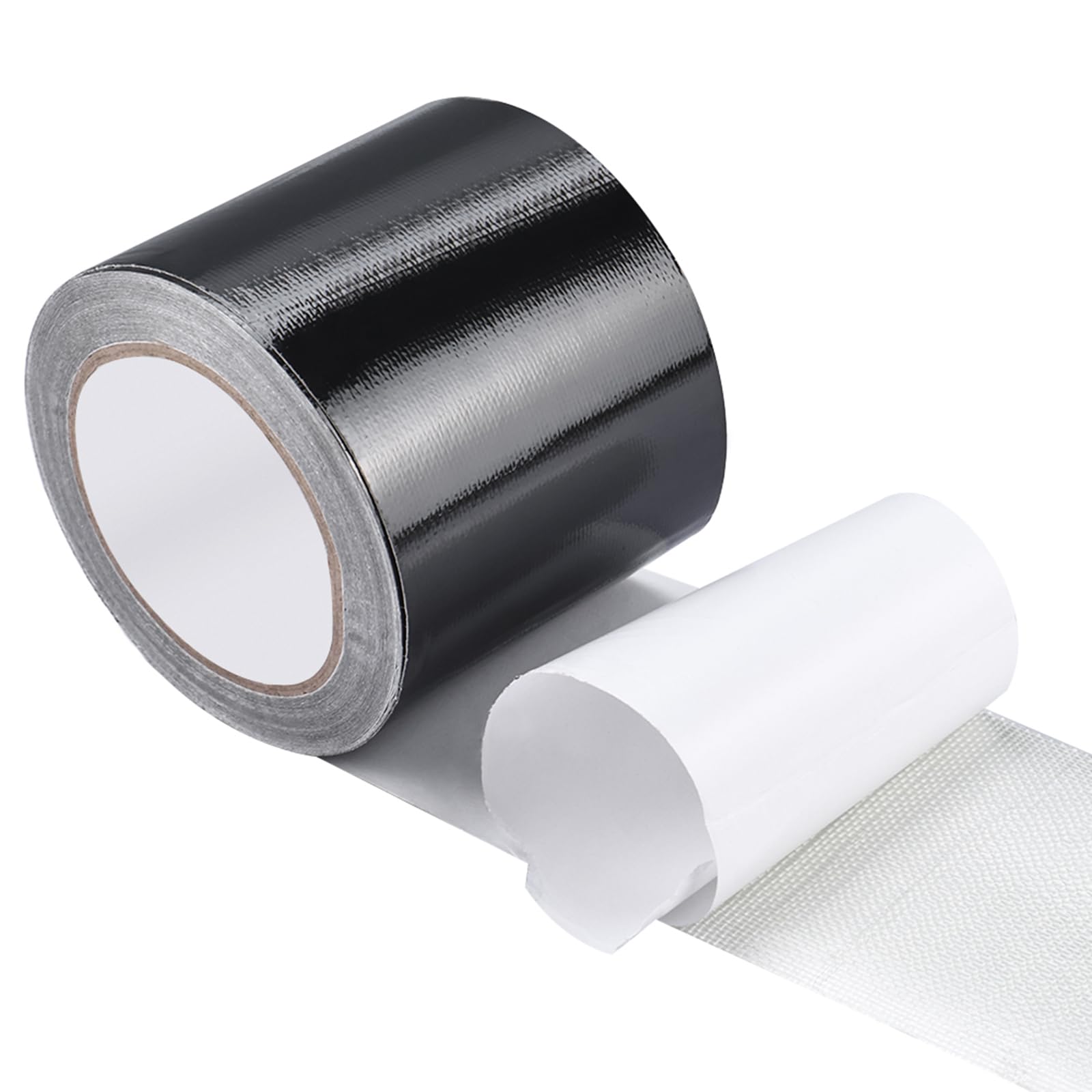 RealPlus RV Underbelly Tape 4" x 50' RV Underbelly Material Belly Tape with Permanent Sealing Adhesive for Camper Travel Trailer Mobile Home (