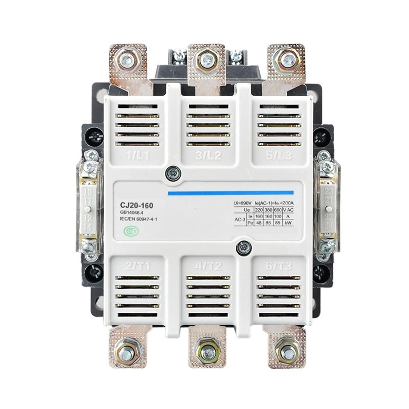 Contacteur triphasé CA 380V 100A inverseur pour moteur électrique industriel