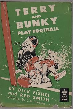 Terry and Bunky play football,